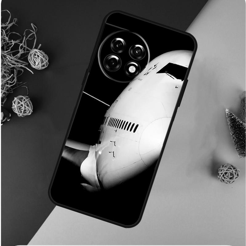 Aircraft Airplane Fly Travel For OnePlus 13 13R 12 12R 11 9 10 Pro 8T 9RT 10T 10R N20 N30 Nord CE 2 3 4 Lite Phone Case