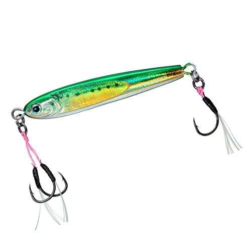 

Daiwa SLJ80F Tungsten Jig TG Bait Gradient GR Sardine Flash Green Gold Real My Eagle