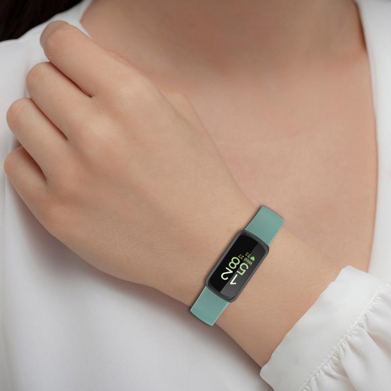 Silicone Watch Band Strap Replacement Wristband Waterproof Wrist Strap Bracelet Applicable for Inspire3