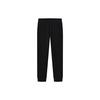 Fila Simple Basic Cuffed Knit Solid Color Casual Long Pants Women Bottoms Black F11W248605FBK