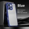 KEYSION Heavy Duty Shockproof Phone Case for OPPO Reno14 Pro 5G Soft Silicone+PC Translucent Matte Cover for OPPO Reno13 Pro 5G