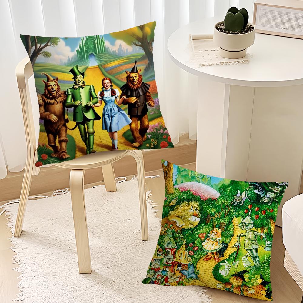 Film The W-Wizard of O-OZ Cool Cushion Cover Living Room Headboard Bedroom Office Cushion Cushion Sofa Nap Time Pillow Case