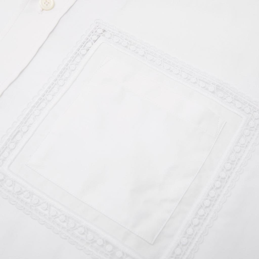 Burberry Shirts Men's White Lapel Moderate Other 45629761