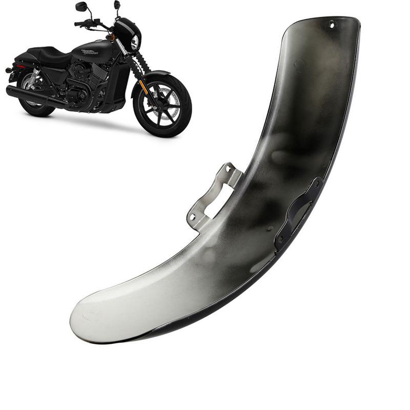 Motorcycle Mudguard Parts ABS Black Front Fender Guard For Harley Street XG750 XG500 2015- 2017 2016 2018 XG 750