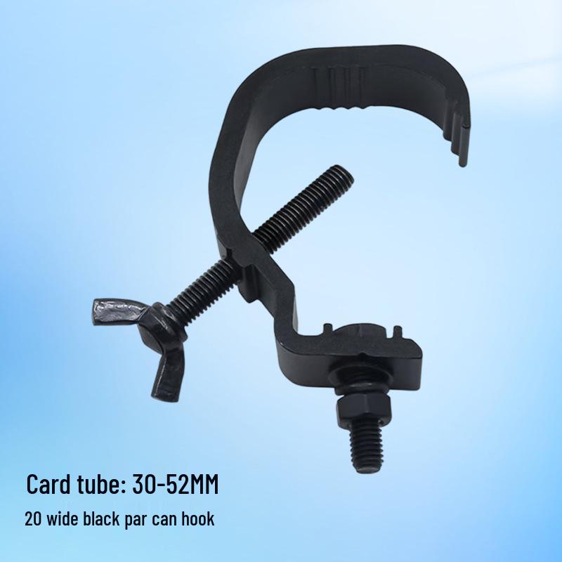 Single & Double Hook for Stage, Par, and Moving Head Lights - Cast Aluminum