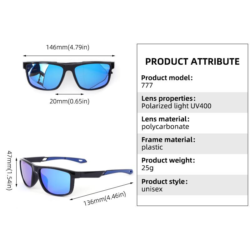 Wind Classic Retro Polarized Sunglasses Outdoor Shading Sunscreen Unisex High-Value Sunglasses