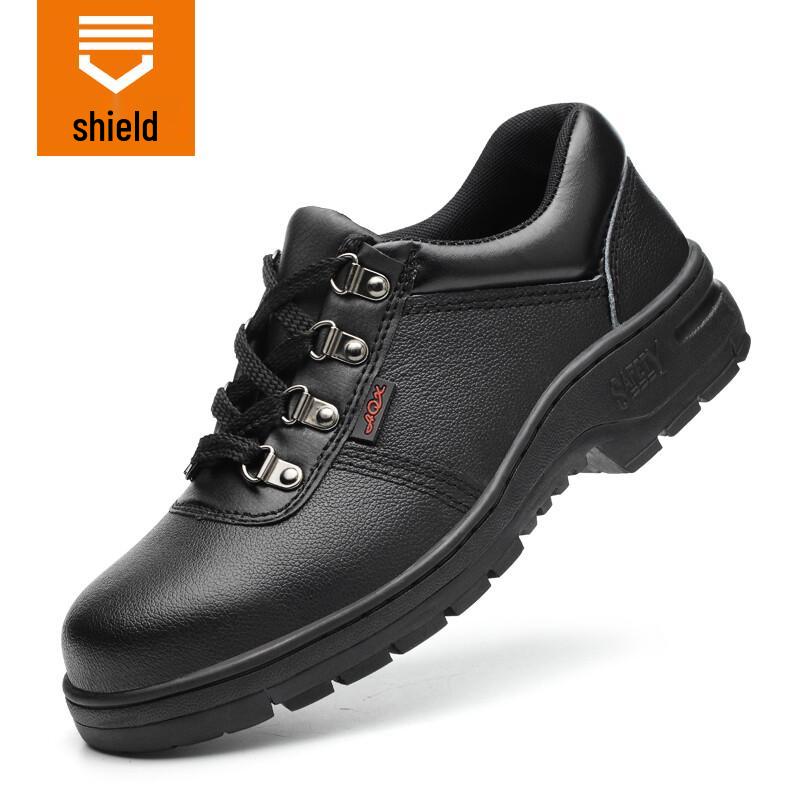 Weilundon Men s Steel Toe Puncture-Resistant Safety Shoes 43