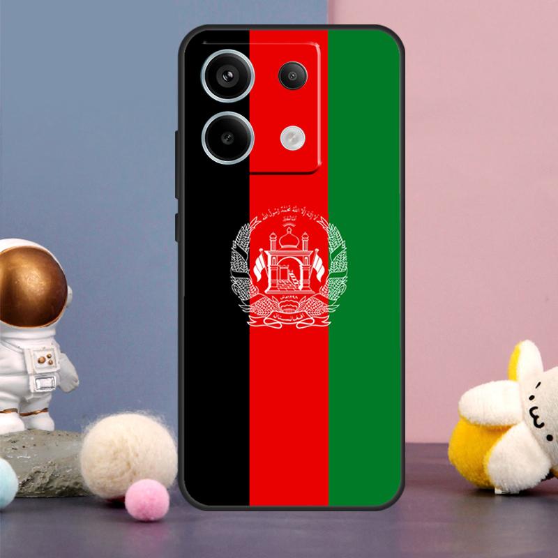 Afghan Afghanistan Flag Banner Case For Xiaomi Redmi Note 14 9 10 11 12 13 15 Pro Plus Redmi 15 15C 10C 12C 13C 14C Cover