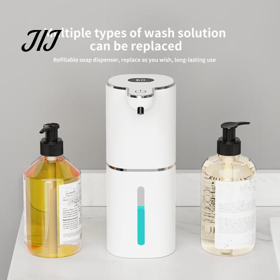 Touchless Automatic Soap Dispenser Foaming with Digital Display, 6 Adjustable Levels Contactless Hand Dispenser, 380ml Capacity, Rechargeable