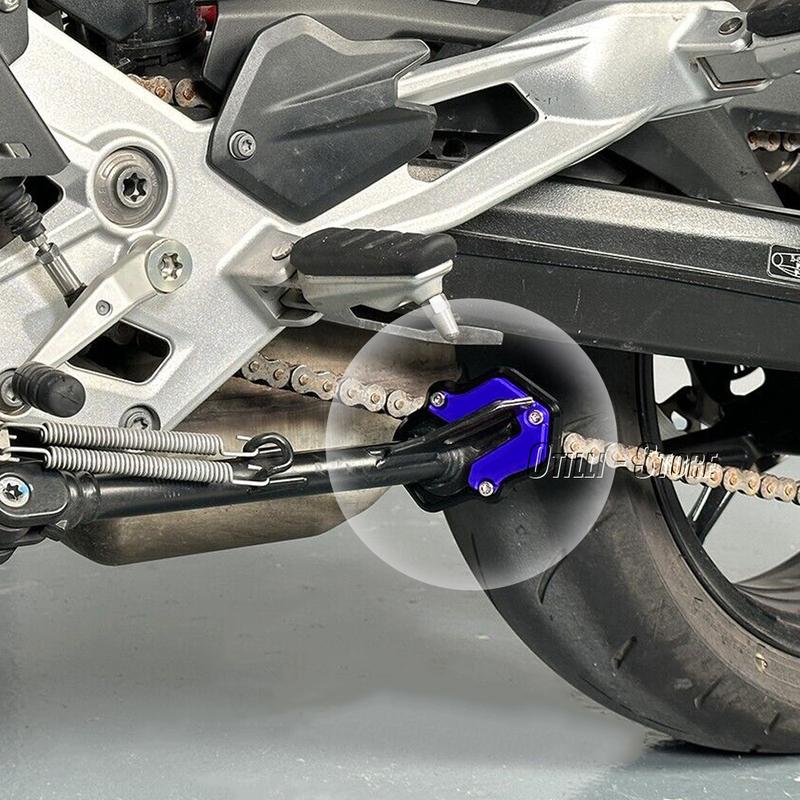 New Motorcycle Kickstand Side Stand Extension Foot Pad Support Fit For BMW F900R F900XR F 900 R F900 XR 2020 2021 2022 2023 2024