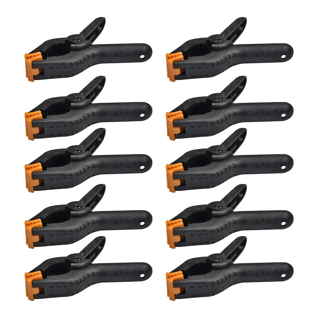 10Pcs 3 Inch Spring Clamps Powerful Forse Spring Clamps for Woodworking Photography