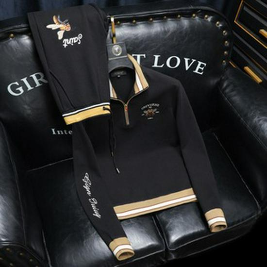 Men's Autumn Trend Print Baseball Jacket - Korean Style Casual Outerwear