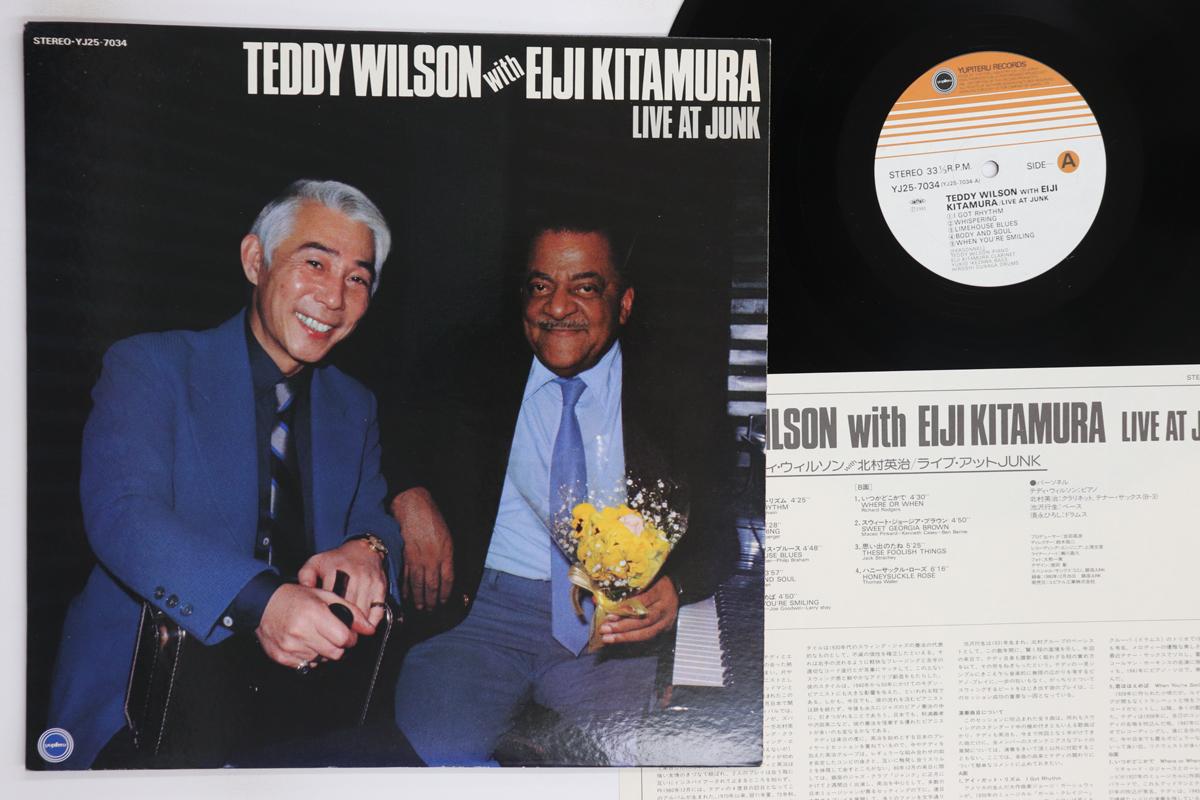 

LP Record TEDDY WILSON Live At Junk YJ257034 YUPITERU 1981 Japan Jazz Used