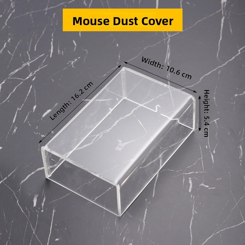 Acrylic Keyboard Dust Cover Universal for 104 Key 87 Key Mouse And Keyboard Protection Cover Computer Accessories Storage