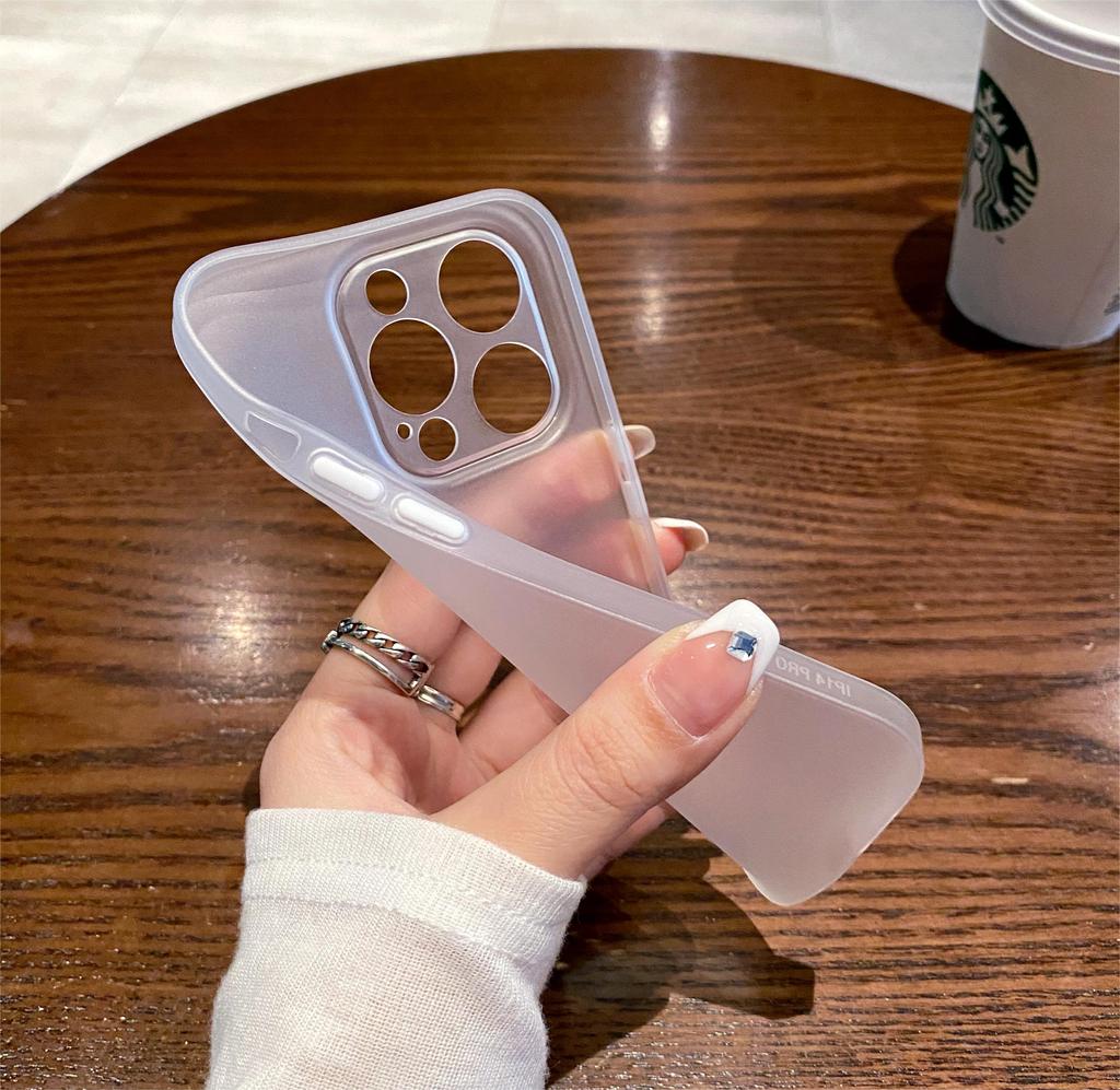 0.3mm Ultra Thin Matte Silicone Soft Case For iPhone 16e 16 15 14 13 12 11 Pro Max Plus Luxury Candy Color Transparent TPU Shell