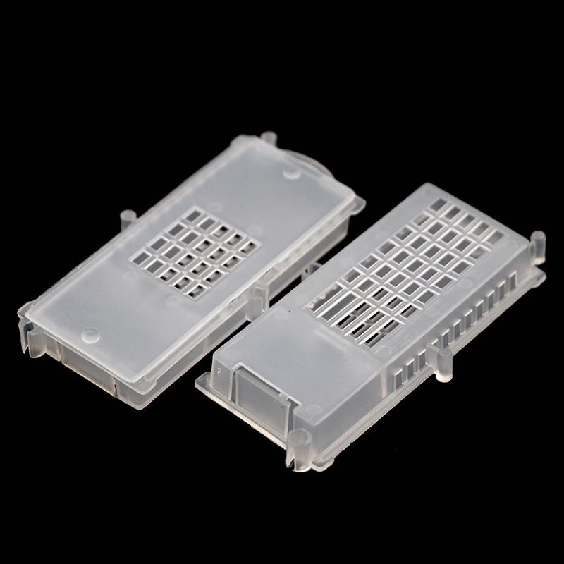 200 Pcs Queen Bee Transport Cages Beekeeping Equipment Queen House Beehive White Transparent Queen Bee Cage