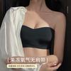 Strapless Underwear Women's Non-slip Gathering Summer Women's Ultra-thin Cool Feeling Seamless Steel Rim Tube Top Bra