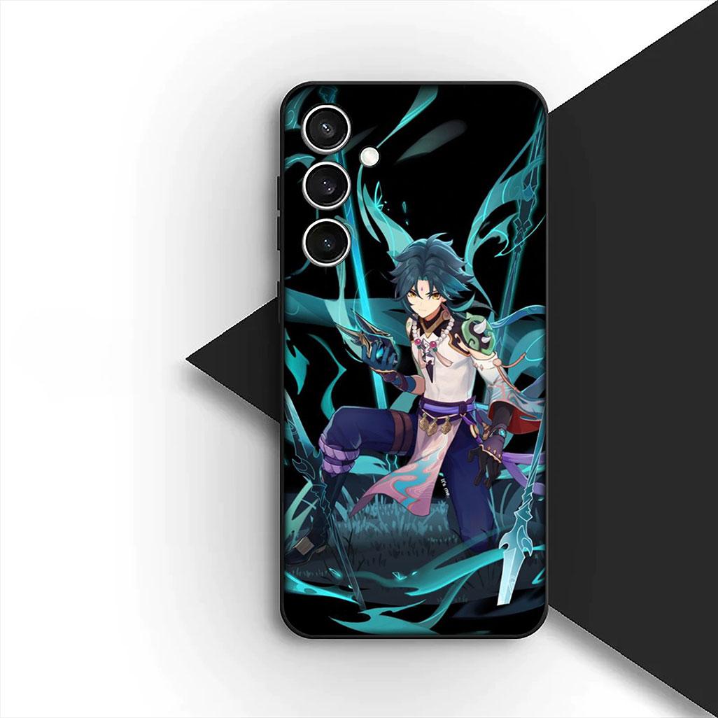 Casing for OPPO A80 A18 A16 A40 A17 A15 A38 A78 A79 A54 A57 A12 A60 4G 5G Phone Cover Soft Case Genshin Venti Impact Xiao Keqing OPPO A60 5G