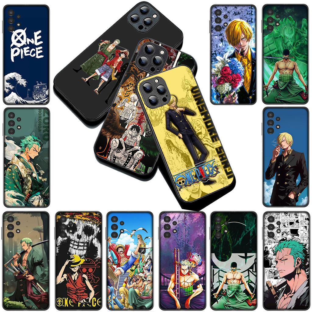 Phone Cover for Motorola Moto G86 G57 E14 E15 G14 G34 G35 G84 G24 A54 G15 Power E22 Case Sanji Roronoa Zoro One Pieces Luffy