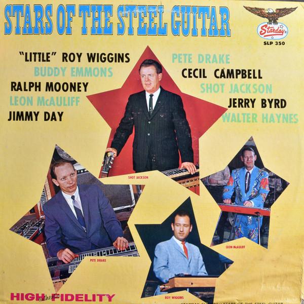 

LP Record VARIOUS Stars Of The Steel Guitar SLP350 Starday Records 1976 US CountryFolk Used