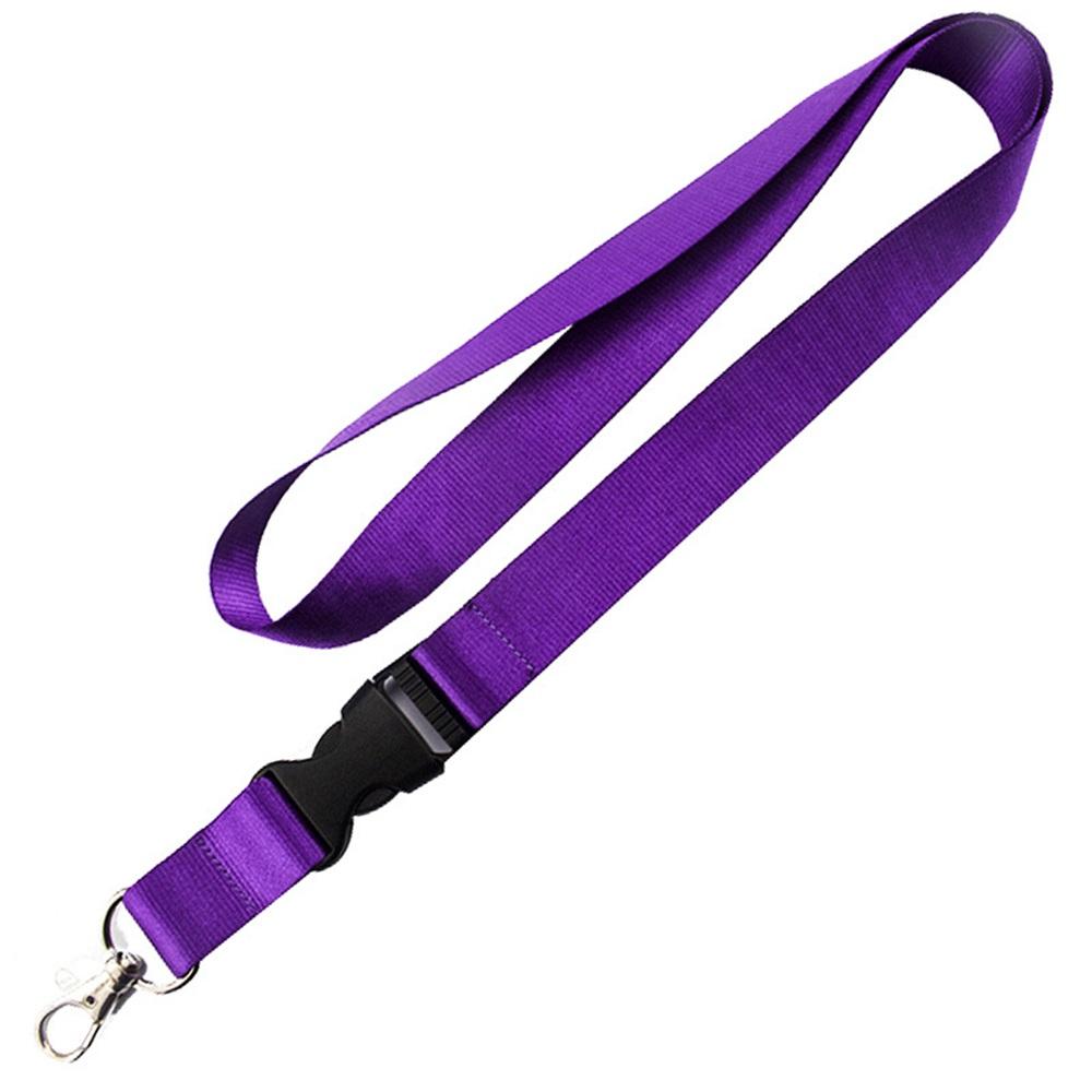 1pc Safety Hanging Neck Strap Lanyard For Mobile Phone ID Name Badge Holder Man Woman Anti-Lost Clasp Rope Keychain Landyard