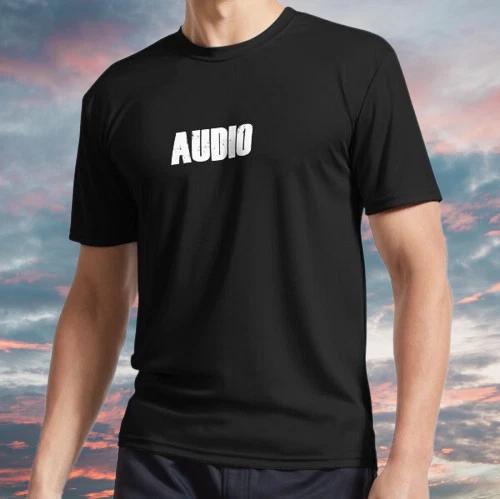 New Shirt Audio Logo Active T-Shirt-Shirt Funny Size S - 5XL 4XL