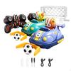 2 Pieces Remote Control Car Cartoon Rc with Driver LowProfile Toy for Kids, Young Children,