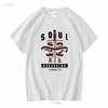 Soul Assassins Est 1992 Tričko Velikost 2XL Šedá Psycho Realm Cypress Bull Vintage Oprané Univerzální Pohodlné Unisex Prodyšné