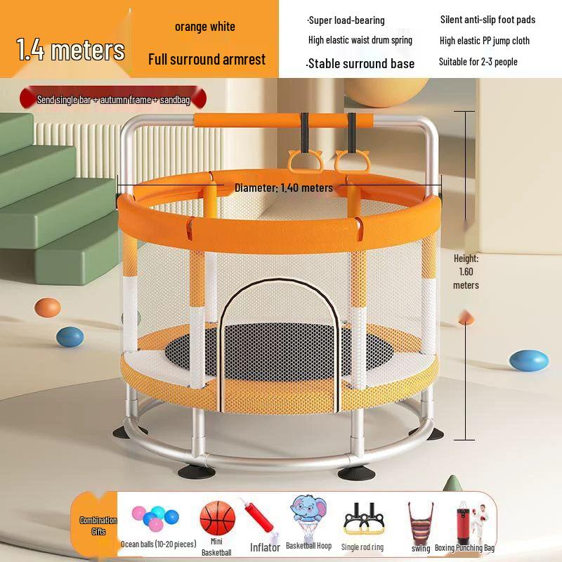 Children s Indoor Home Trampoline 54 inches