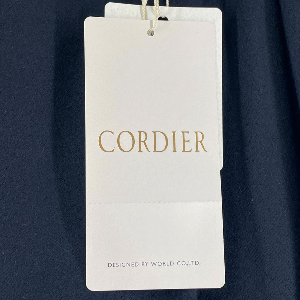 CORDIER Plain Pants Navy Women 38 Front Tack Used
