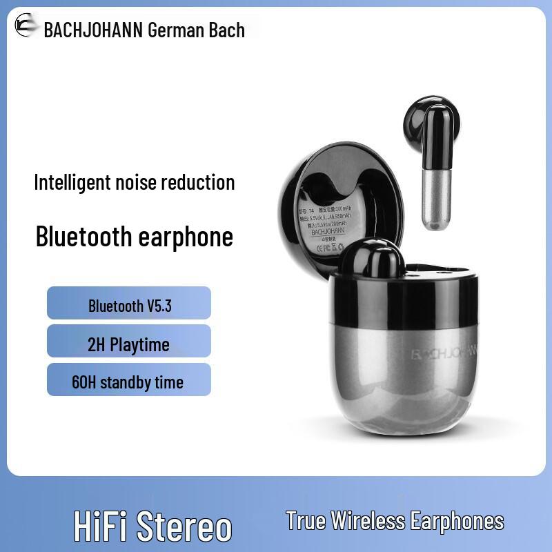 Bach Johann T4 True Wireless Bluetooth Earbuds