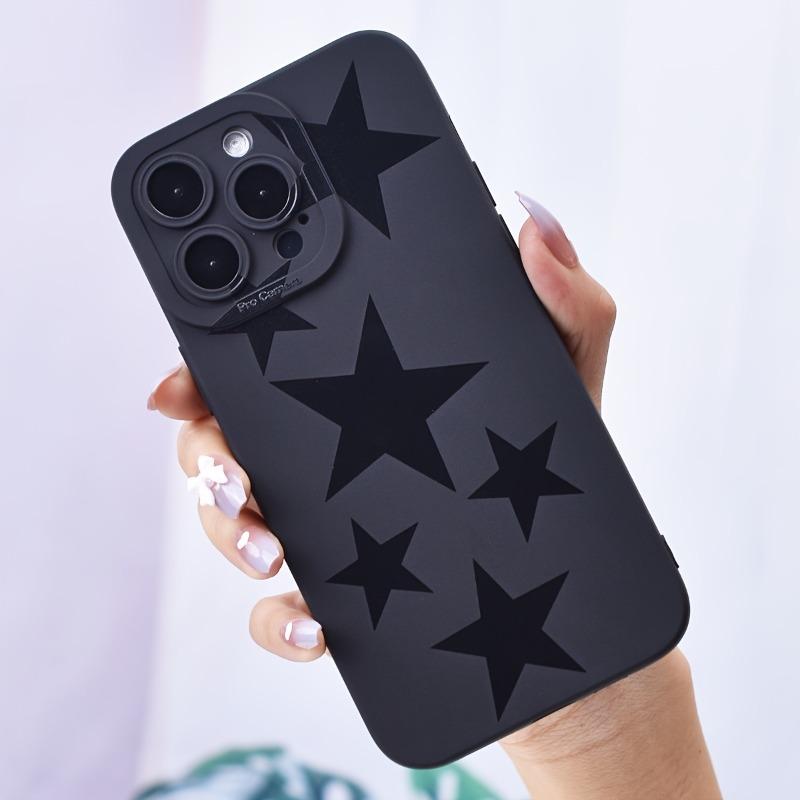 Starry sky and moon design mobile phone case suitable for iPhone 17 16 15 14 13 12 11 Pro/ Max /Plus anti-fall and shockproof