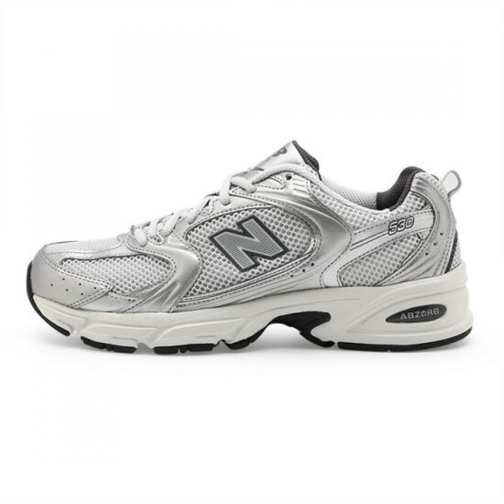 New Balance Unisex 530 Sneaker Grau Silber Metallic Mr530lg