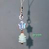 Fashion Star Christmas Tree Phone Charm Straps Car Keys Hanging Pendants Y2K Bag Decoration Lanyard Purse Accessories