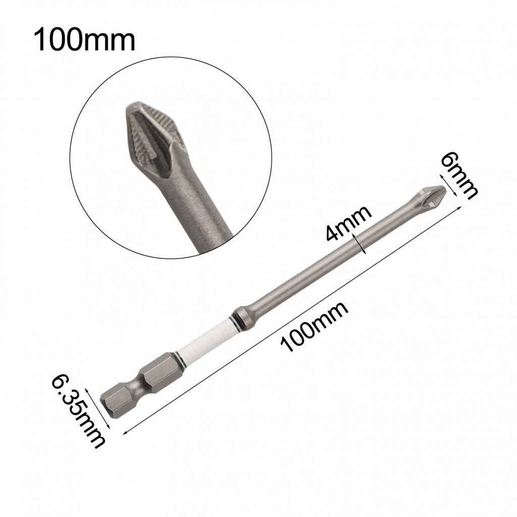 NonSlip Magnetic Hex Key Driver Bits Set Compatible with For Electric Tools