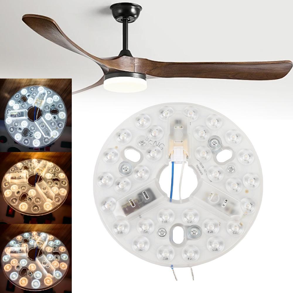 15W Ceiling Fan LED Light Replacement 3000K 4200K 6500K Ceiling Fan Light Panel  Home Lighting