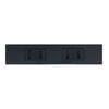 Stax Tools Built-in Power Outlet, 2-Outlet, Square Shape, Black