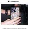 Hot Girl Style Sticker Phone Case for iPhone 17, 16 Pro Max, 15 Plus, 13/14