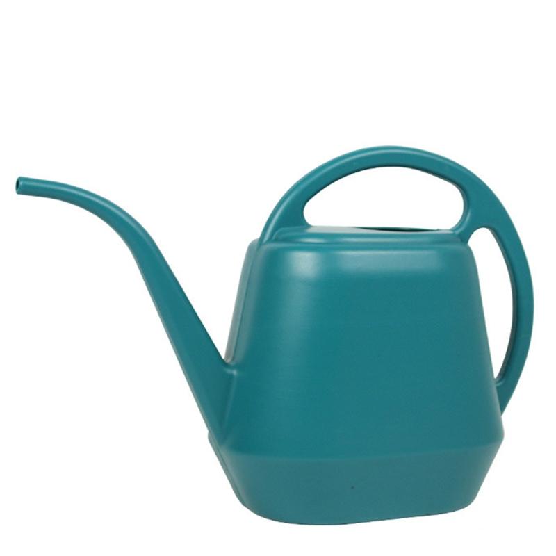 Regadera 4L Regadera de Plástico con Asa Cómoda Regadera Pequeña para Jardín Boquilla Larga para Interior Exterior