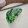 Hairpin Acetate Hair Clip Green Plant Hair Grab Creative Leaves Hair Claws  Girls