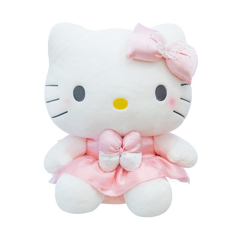 Peluche de Hello Kitty Grande Almohada para Dormir Con Algodón de Polipropileno Para Niños y Adultos