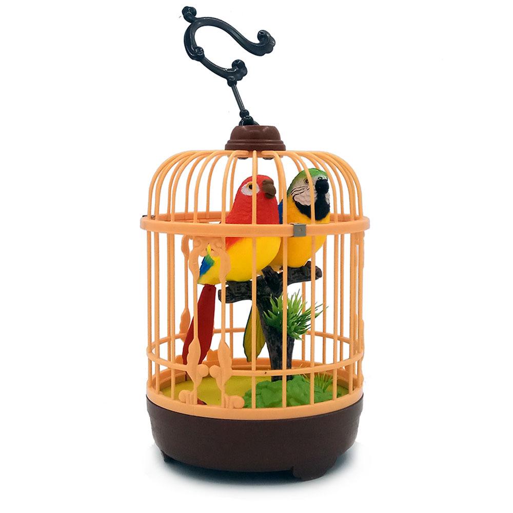 Voice-Activated Simulated Birdcage Toy for Kids: Fun and Creative Electric Bird Collection