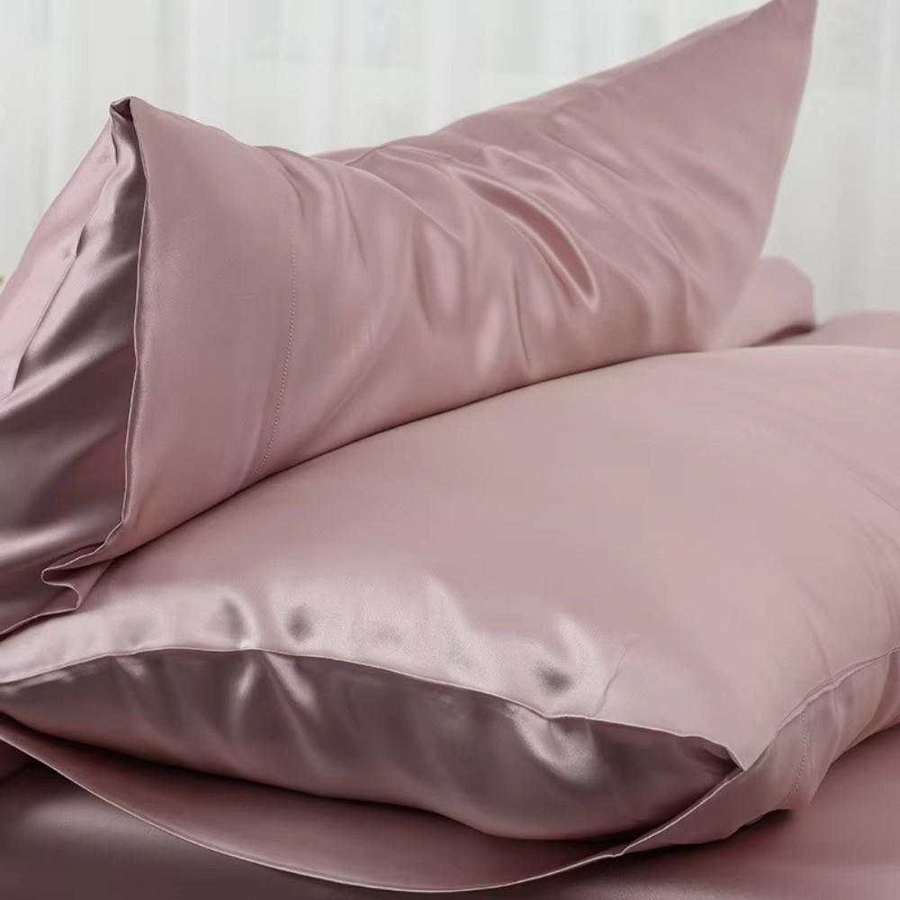 Soft Breathable Satin Pillow Cases Moisture-Wicking Silk Pillow Case Satin Pillowcase For Sleeping