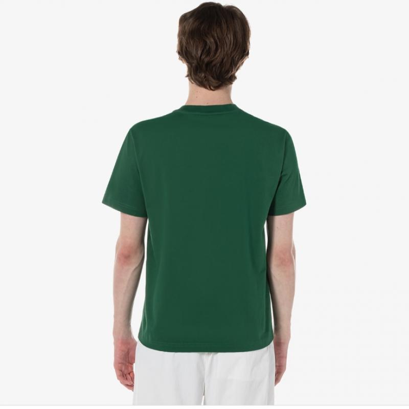LacoSTe Men S baSic Crew Neck T ShirT [green]