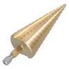 1Pcs Titanium HSS Steel Step Drill Bit Hole Cutter Tool 4-12mm 4-20mm 4-32mm M03 Dropship