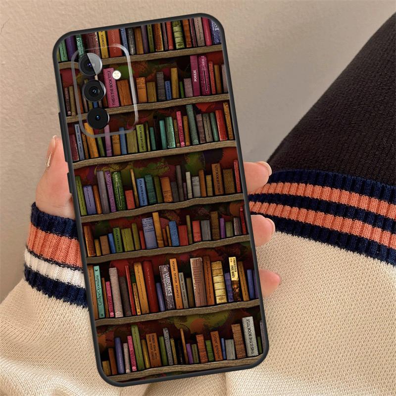 

Library Book Case For Samsung Galaxy A55 A35 A33 A53 A13 A23 A17 A06 A16 A56 A36 A54 A34 A14 A52 A32 A15 Samsung A13 4G