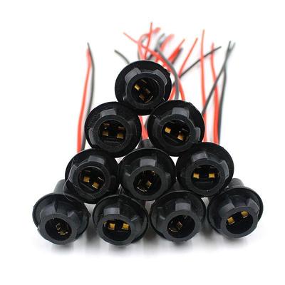 10X W5W-168/194 Car Socket Connector Extension LED Wedge Lamp Light Base R1