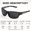 Classic Wrap Around Sunglasses for Men Women UV Protection Outdoor Sports Fishing Driving Travel