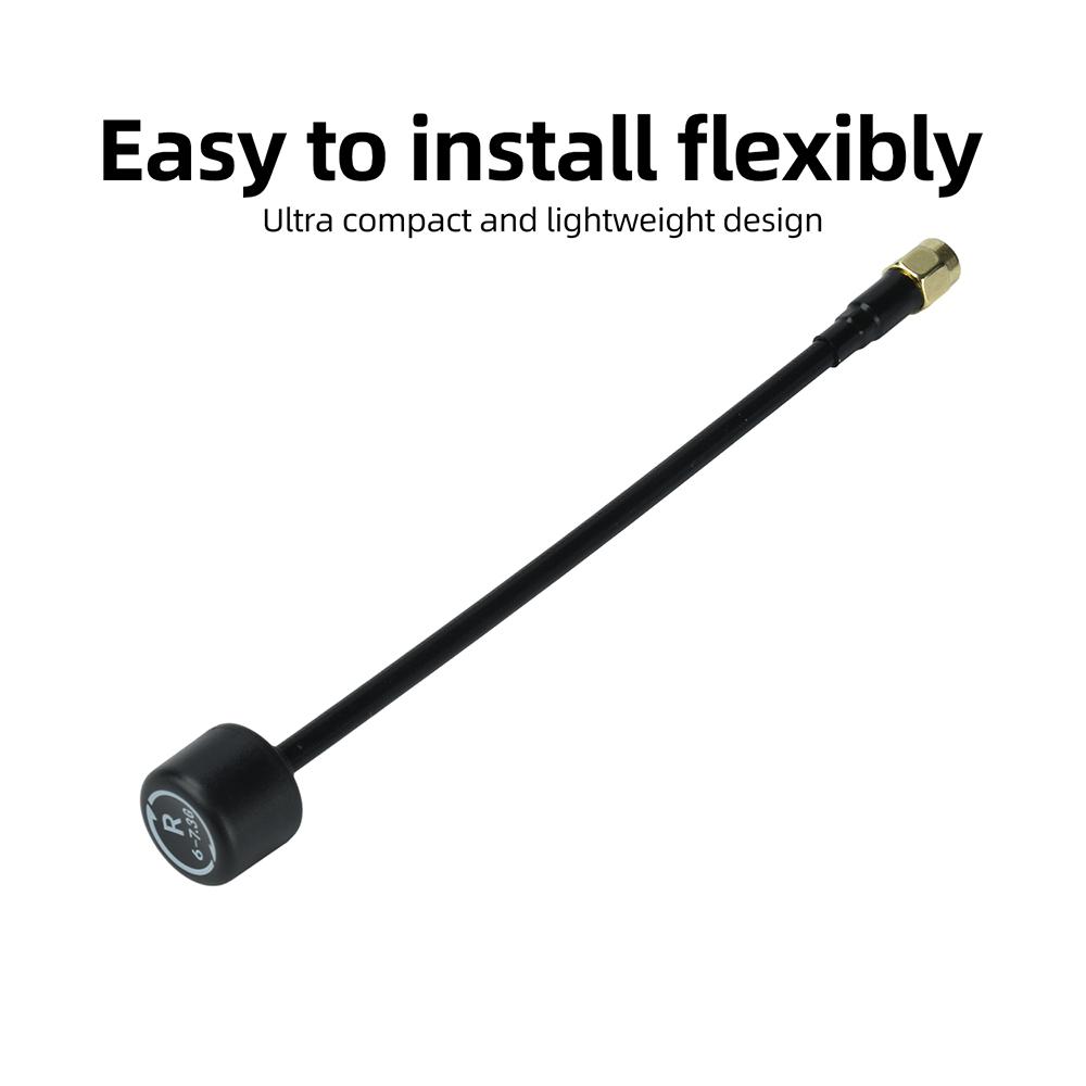 6G-7.2G FPV Video Transmission Antenna 3.0 dBi High Gain SMA Inner Pin Omni Directional VTX Antenna For Racing Drone RC Plane