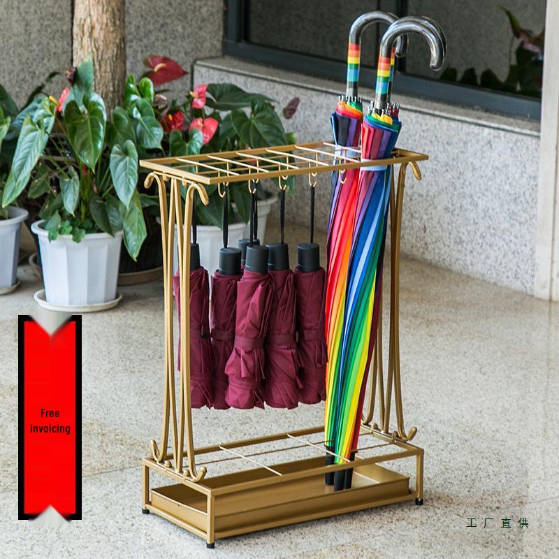 Large Capacity Umbrella Storage Rack for Hotel and Household Entrances